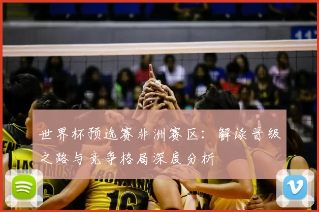 世界杯预选赛非洲赛区:解读晋级之路与竞争格局深度分析