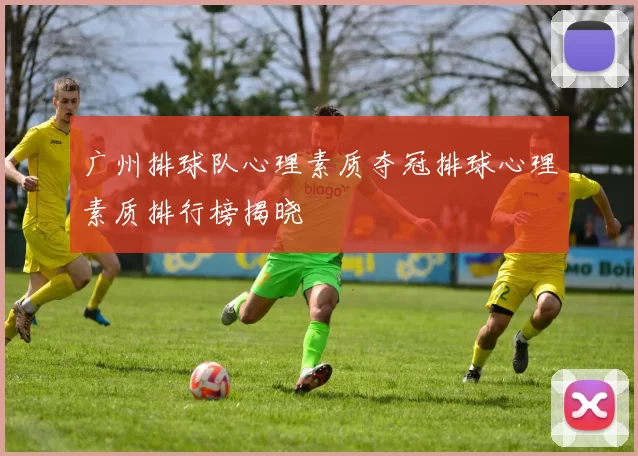 广州排球队心理素质夺冠排球心理素质排行榜揭晓