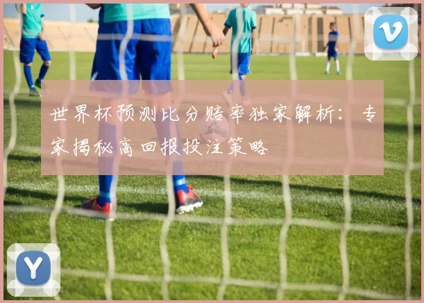 世界杯预测比分赔率独家解析：专家揭秘高回报投注策略